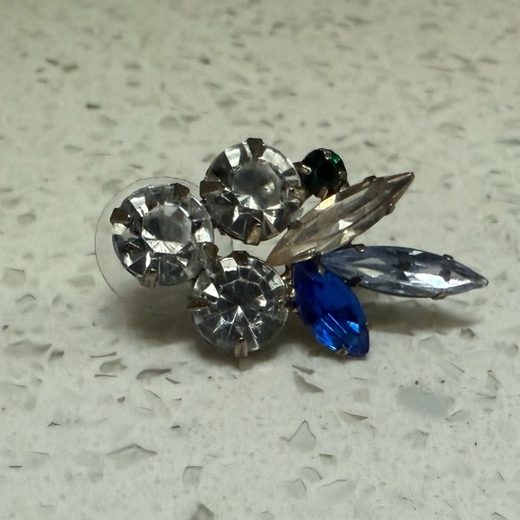 Jcrew Elegant Crystal Cluster Earrings - Picture 3 of 5